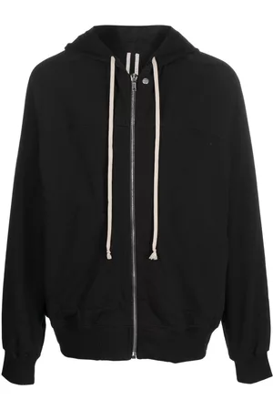 Rick Owens Zip-up cotton hoodie