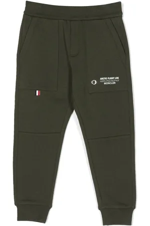 Moncler Graphic-print cotton track pants
