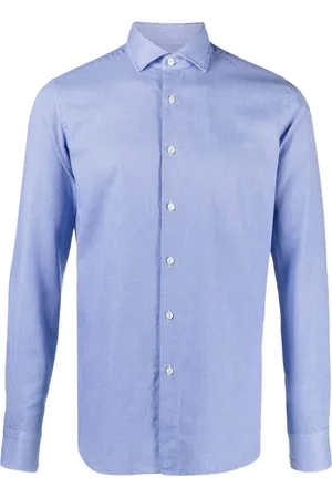 Xacus Long-sleeve cotton shirt