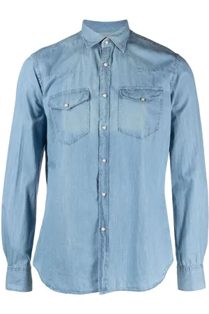 Xacus Long-sleeve denim shirt