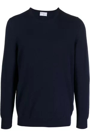 FEDELI Crew-neck cashmere jumper