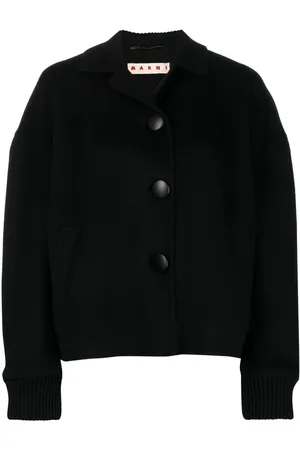 Marni Virgin wool-cashmere cropped jacket