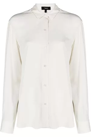 THEORY Crepe de chine shirt