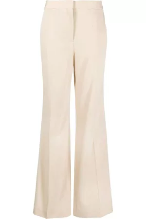 Stella McCartney Tailored flared stretch-wool trousers