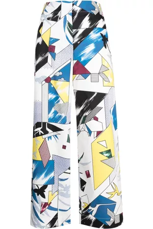 SHIATZY CHEN Dexterity Collection graphic-print trousers
