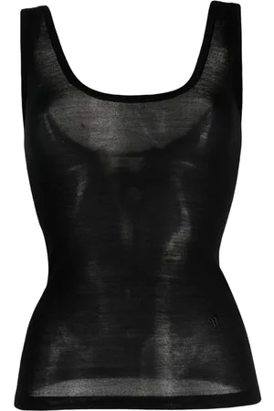 Nanushka Fine-knit merino tank top