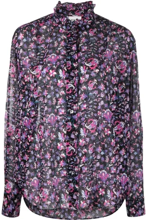 Marant Etoile Gamble floral-print organic cotton shirt