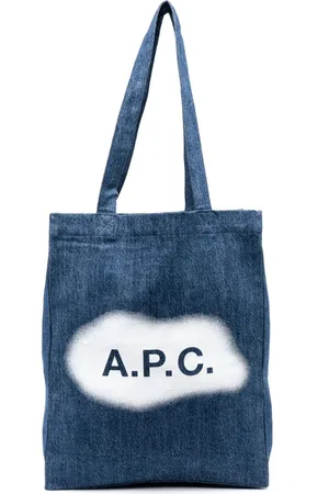 A.P.C. Lou denim tote bag