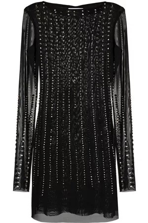Patrizia Pepe Crystal-embellished minidress