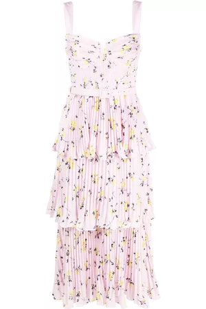 Self-Portrait Floral-print midi dress