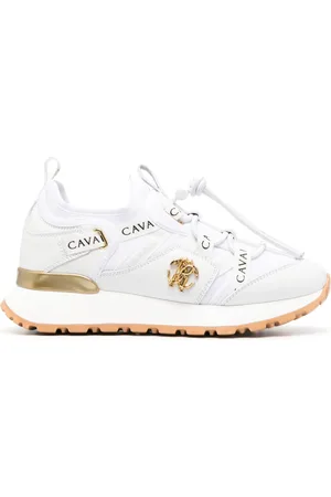 Roberto Cavalli Logo-print low-top sneakers