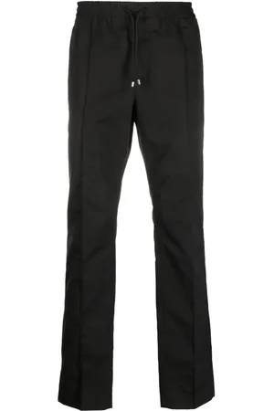 VALENTINO GARAVANI Straight-leg drawstring cotton trousers