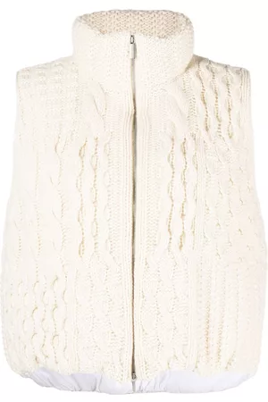 Fabiana Filippi Knit-panel padded vest