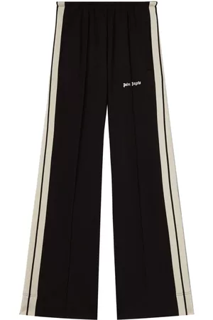 Palm Angels Stripe-detail loose-fit track pants