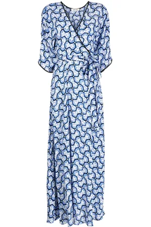 Diane von Furstenberg Eloise V-neck maxi dress