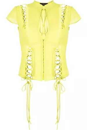 De La Vali Trapeze short-sleeve top