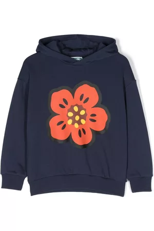 Kenzo Boke Flower-print cotton hoodie
