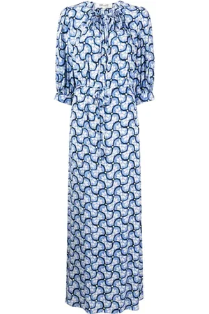 Diane von Furstenberg Drogo graphic-print maxi dress
