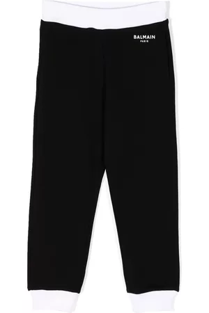 Balmain Logo-print cotton track pants