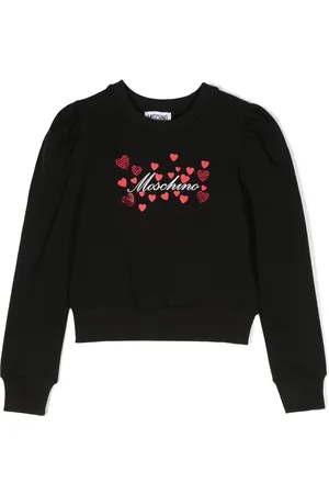 Moschino Logo-print cotton-blend sweatshirt