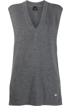 Pinko Ribbed-knit sweater vest