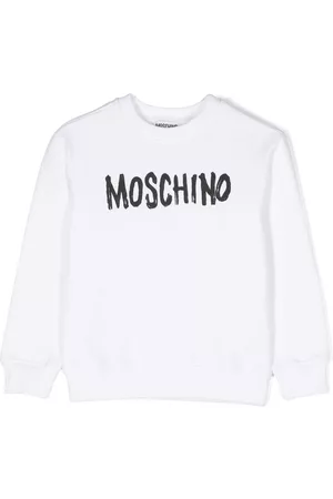 Moschino Logo-print cotton sweatshirt