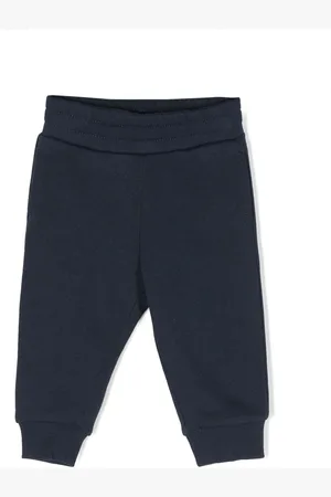 Kenzo Logo-patch cotton trousers