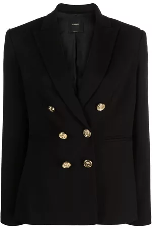 Pinko Double-breasted stretch blazer