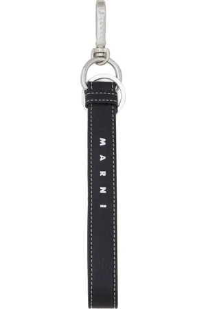 Marni Logo-print leather keyring