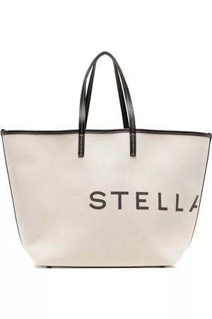 Stella McCartney Logo-print cotton tote bag