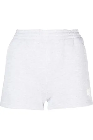 Alexander Wang Logo-embroidered track shorts