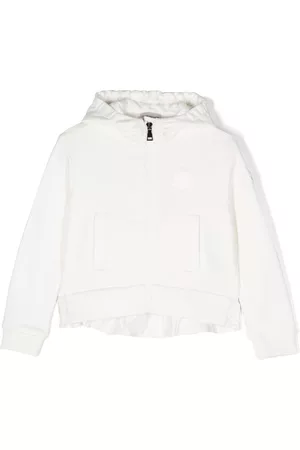Moncler Logo-patch cotton hooded jacket