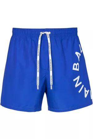 Balmain Logo-print swim shorts