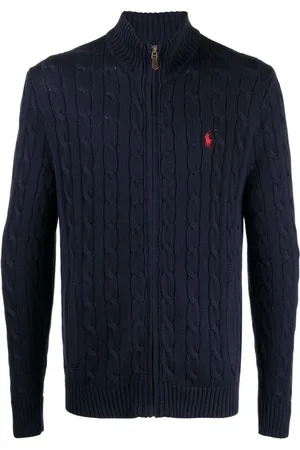 Ralph Lauren Cable-knit cotton cardigan