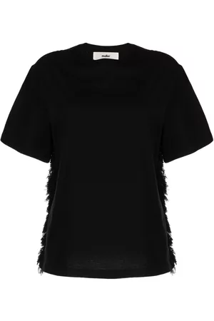 Muller Of Yoshiokubo Fringe-detail short-sleeve T-shirt