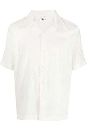 Séfr Pintuck cotton shirt