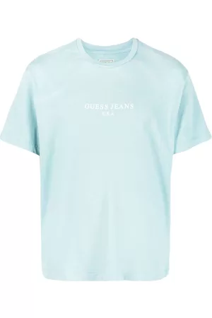 Guess Logo-print cotton T-shirt