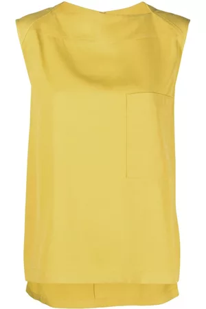 Jil Sander Boat-neck sleeveless top