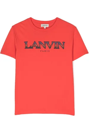 Lanvin Curb logo-embroidered T-shirt