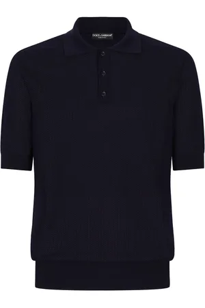 Dolce & Gabbana Logo-patch short-sleeve polo shirt