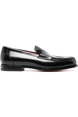 santoni Laife leather loafers