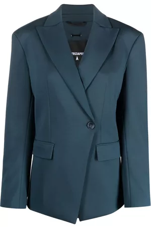 Patrizia Pepe Peak-lapels double-breasted blazer