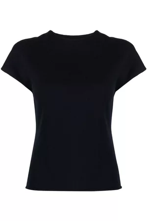 Vince Short-sleeve wool-blend T-shirt