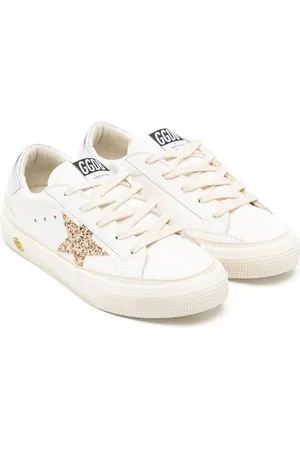 Golden Goose Old School glitter-star sneakers