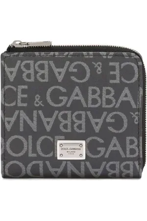 Dolce & Gabbana Logo-plaque jacquard wallet