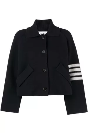 Thom Browne 4-Bar Stripe cropped jacket
