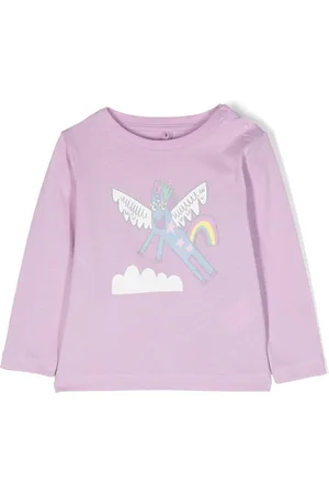 Stella McCartney Cartoon-print long-sleeved T-shirt