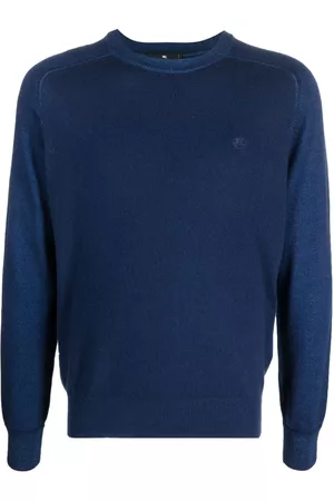 Etro Logo-embroidered virgin wool sweater