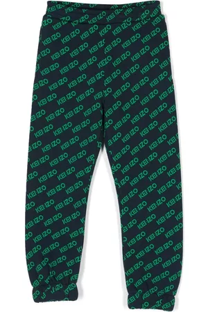 Kenzo Logo-print elasticated-waist track pants