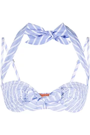 ERMANNO SCERVINO Broderie-anglaise bikini top